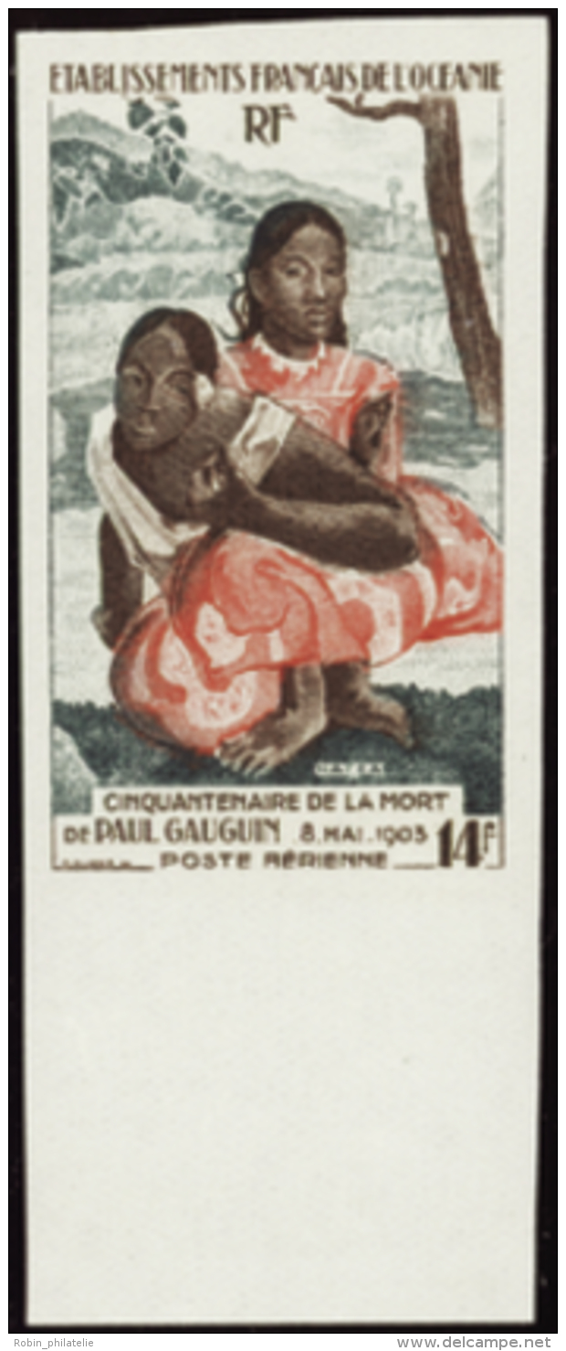 N° 30 A Gauguin Non Dentelé Bdf Qualité: ** Cote: 200&nbsp; &euro; - Otros & Sin Clasificación