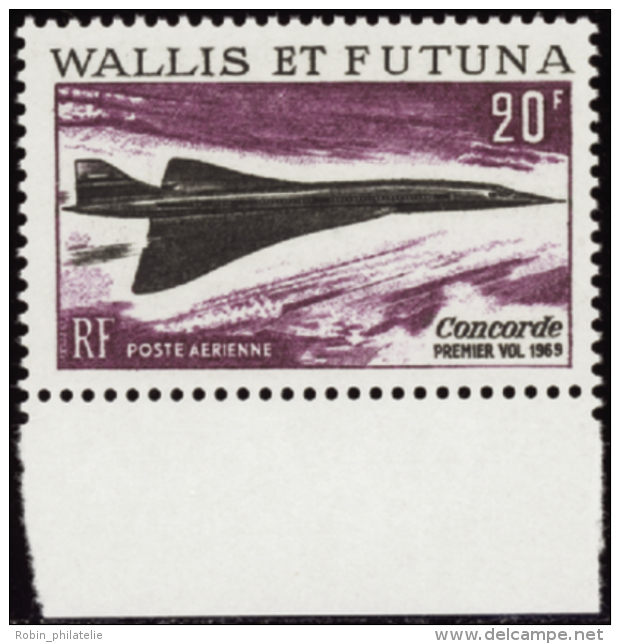 N° 1969 Concordes 7 Valeurs TOM Qualité: ** Cote: 304&nbsp; &euro; - Otros & Sin Clasificación