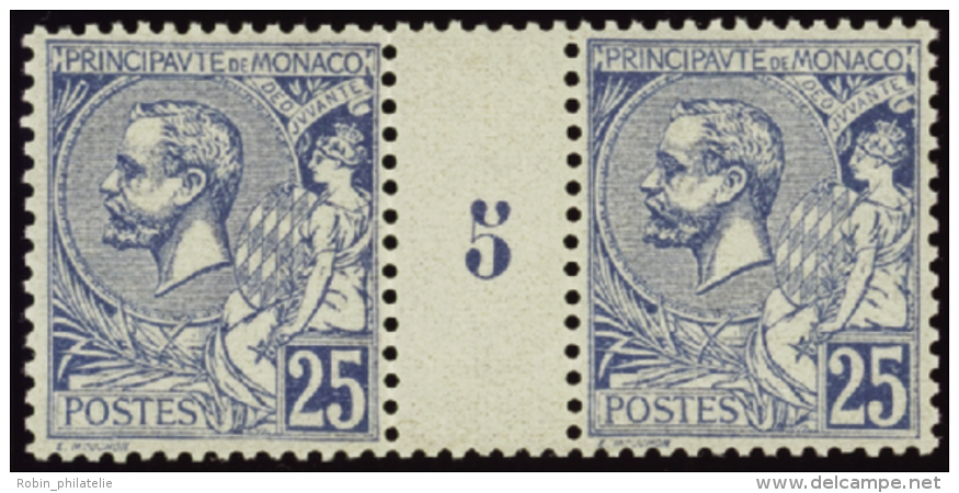 N° 25 25c Bleu Millésime 5 Qualité: ** Cote: 120&nbsp; &euro; - Otros & Sin Clasificación