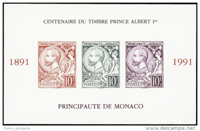 N° 53 A Centenaire Du Timbre Prince Albert 1er Non Dentelé Qualité: ** Cote: 205&nbsp; &euro; - Other & Unclassified