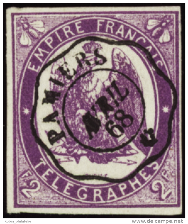 N° 4 2f Violet TB Qualité: OBL Cote: 225&nbsp; &euro; - Otros & Sin Clasificación