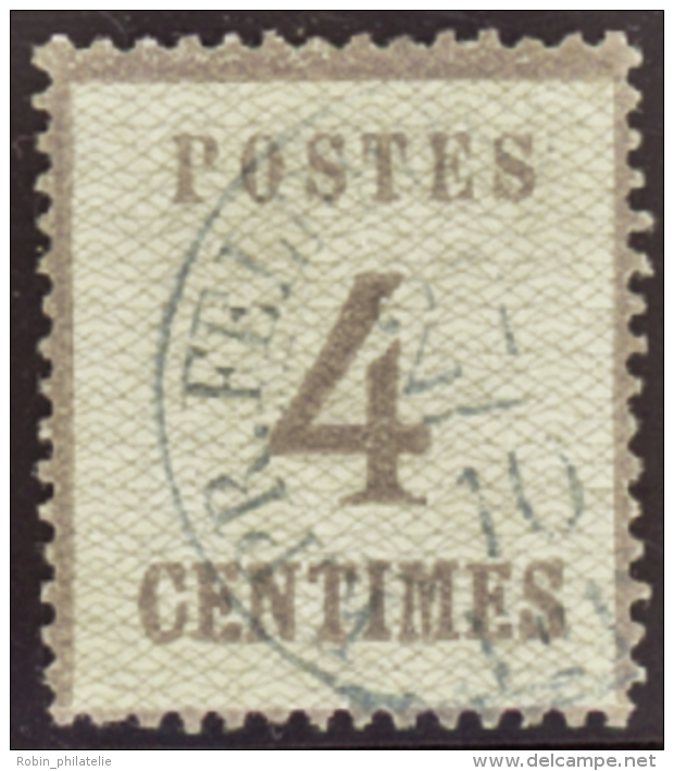 N° 3 4c Gris-lilas TB Qualité: OBL Cote: 135&nbsp; &euro; - Other & Unclassified