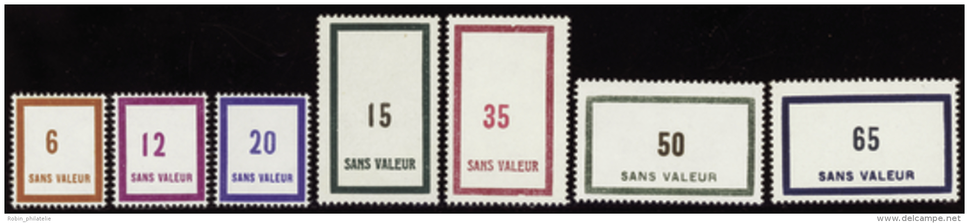 N° 129 /135  7 Timbres Qualité: ** Cote: 122&nbsp; &euro; - Other & Unclassified