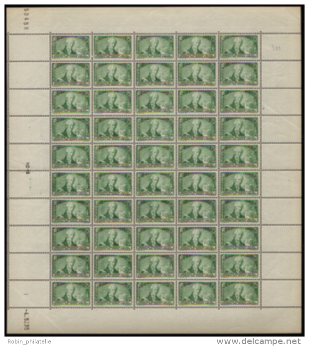 N° 303 Benjamin Delessert Feuille De 50 Timbres Qualité: ** Cote: 3000&nbsp; &euro; - Otros & Sin Clasificación