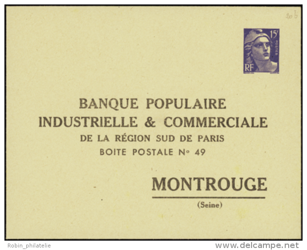N° 886 E1 (N2a) "Banque Populaire Ind. &amp; Comm" Montrouge Qualité:  Cote: 300&nbsp; &euro; - Otros & Sin Clasificación
