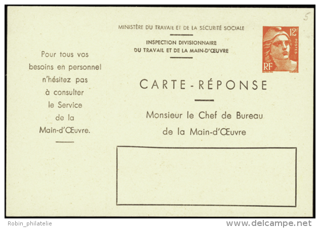 N° 885 L2f 12f M. De Gandon Carte Postale De Service Qualité:  Cote: 450&nbsp; &euro; - Otros & Sin Clasificación