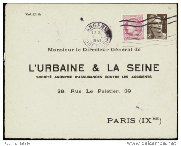 N° 715 E1  3f M. De Gandon "l'Urbaine Et La Seine" Qualité: OBL Cote: 600&nbsp; &euro; - Otros & Sin Clasificación