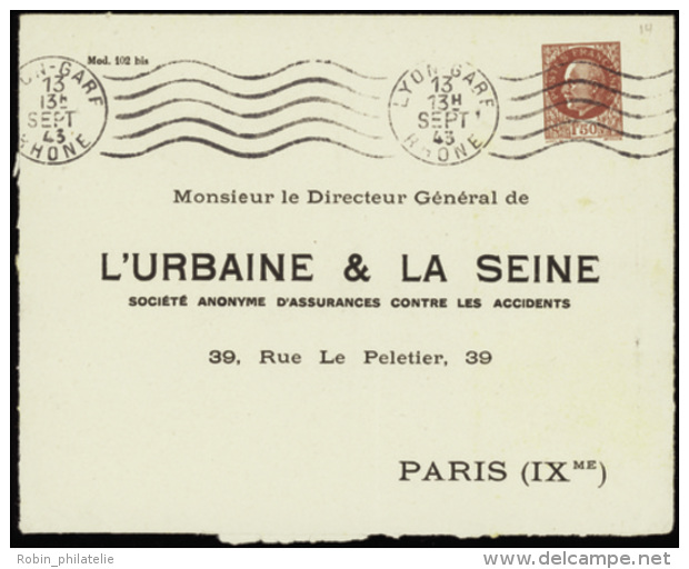 N° 517 E2  1f50 Pétain "l'Urbaine &amp; La Seine" Qualité: OBL Cote: 800&nbsp; &euro; - Otros & Sin Clasificación