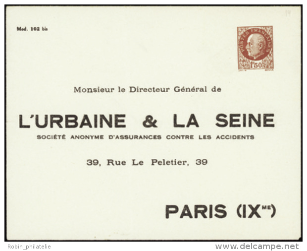 N° 517 E2  1f50 Pétain "l'Urbaine &amp; La Seine" Qualité:  Cote: 800&nbsp; &euro; - Otros & Sin Clasificación