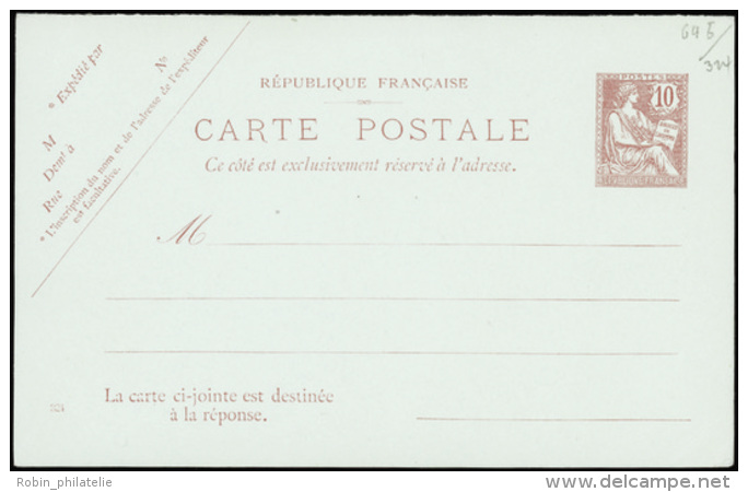 N° 124 CPRP1  10c Mouchon (date 324) Qualité:  Cote: 50&nbsp; &euro; - Otros & Sin Clasificación