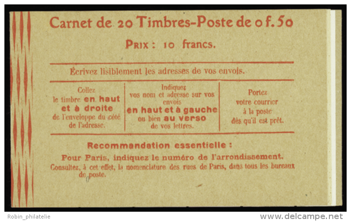 N° 199 C48  50c Semeuse Lignée (avec Numéro) Qualité: ** Cote: 170&nbsp; &euro; - Otros & Sin Clasificación