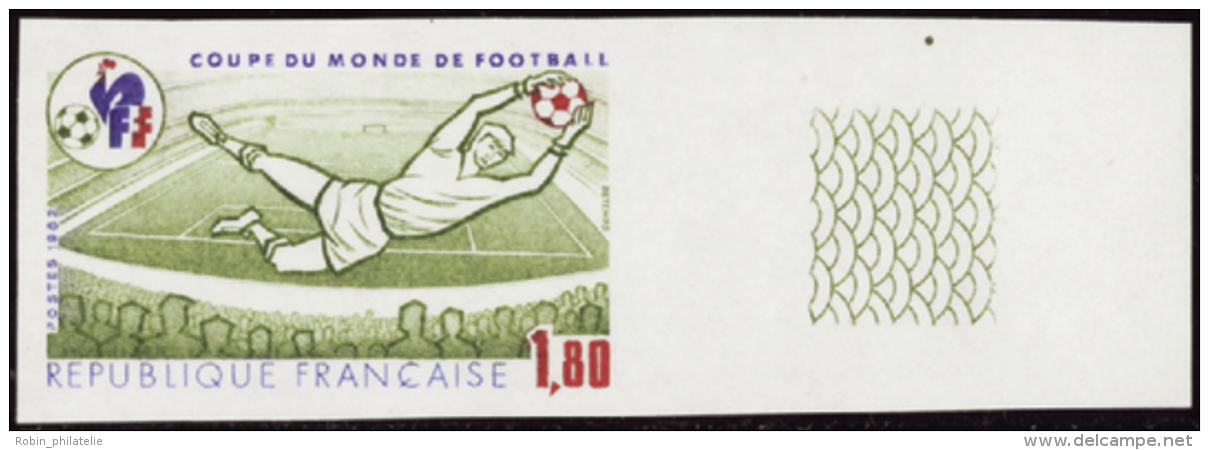 N° 2209 Coupe Du Monde De Football 1982 Bdf Qualité: ** Cote: 70&nbsp; &euro; - Otros & Sin Clasificación