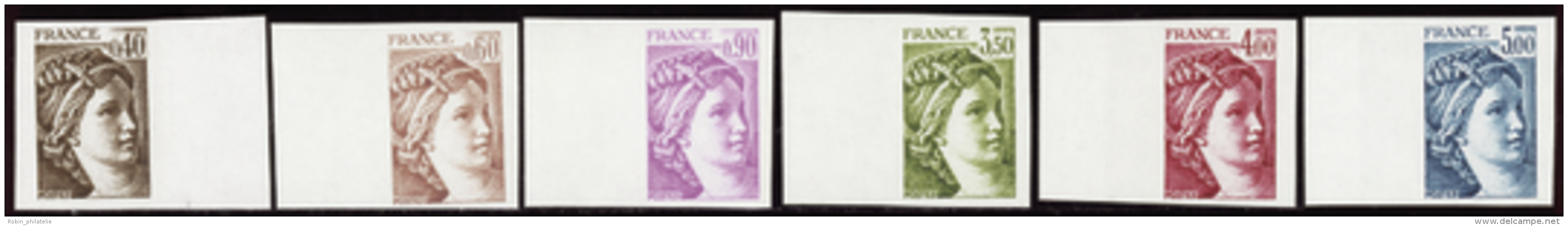 N° 2118 /2123 Sabine 6 Valeurs Bdf Qualité: ** Cote: 100&nbsp; &euro; - Other & Unclassified