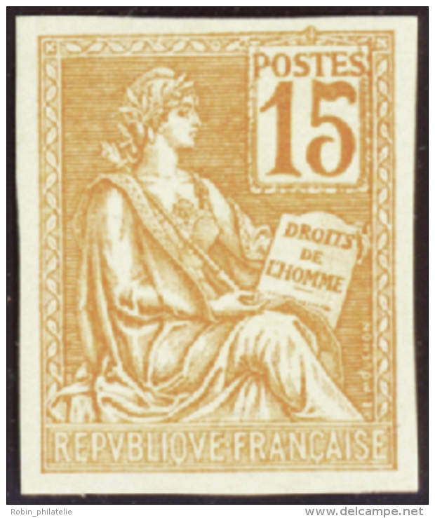 N° 117 C 15c Orange Non Dentelé Qualité: ** Cote: 425&nbsp; &euro; - Other & Unclassified