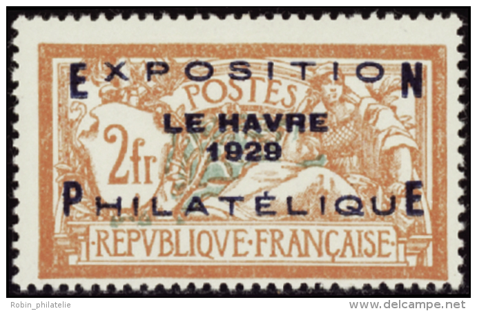 N° 257 A Exposition Philatélique Int. Le Havre Qualité: * Cote: 875&nbsp; &euro; - Otros & Sin Clasificación
