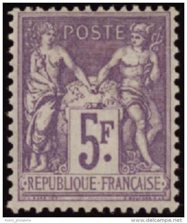 N° 95 Violet Foncé Qualité: * Cote: .....&nbsp; &euro; - Otros & Sin Clasificación