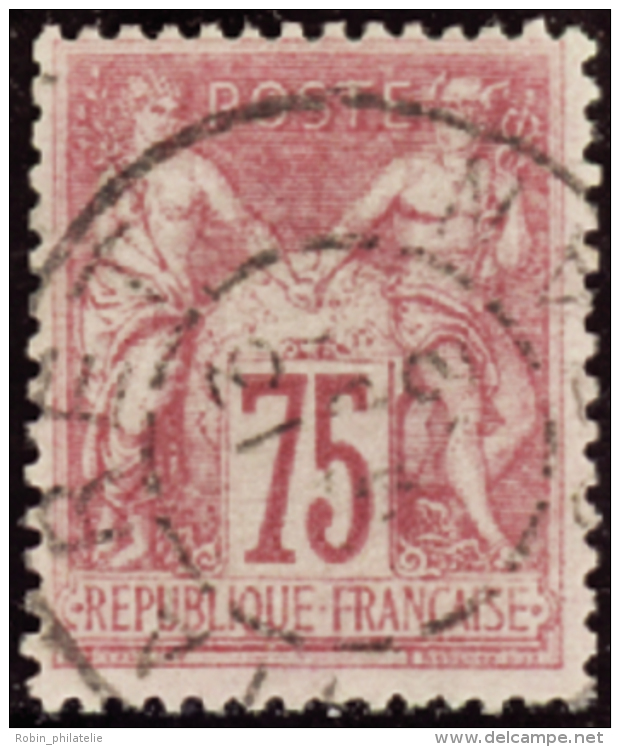 N° 81 75c Rose TB Qualité: OBL Cote: 150&nbsp; &euro; - Otros & Sin Clasificación