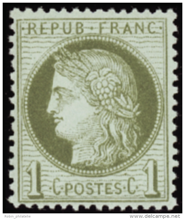 N° 50 1c Vert-olive Qualité: ** Cote: 100&nbsp; &euro; - Other & Unclassified