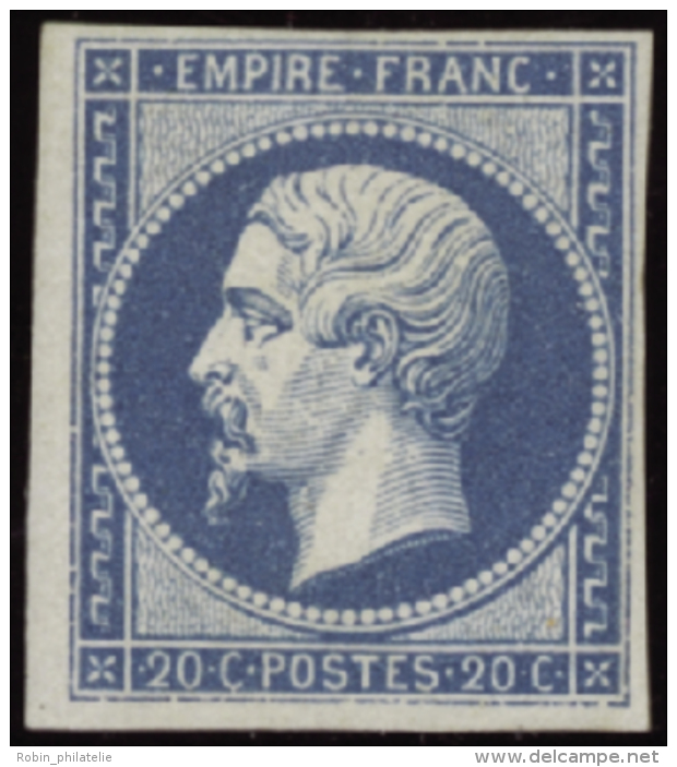 N° 14 A 20c Bleu Type I Qualité: * Cote: 450&nbsp; &euro; - Autres & Non Classés