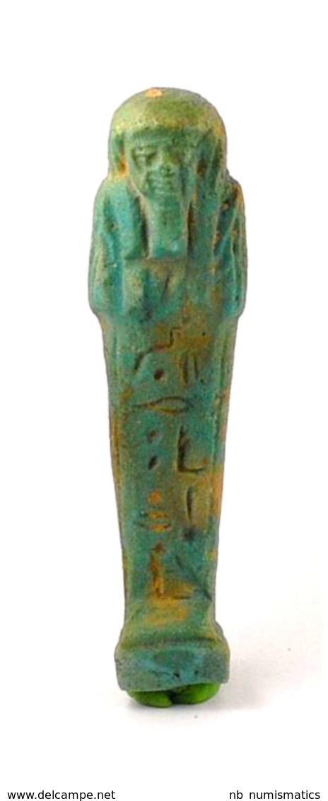 Egypt Late Period To Early Ptolemaic Period Usahbti For Asetneferet - Archéologie