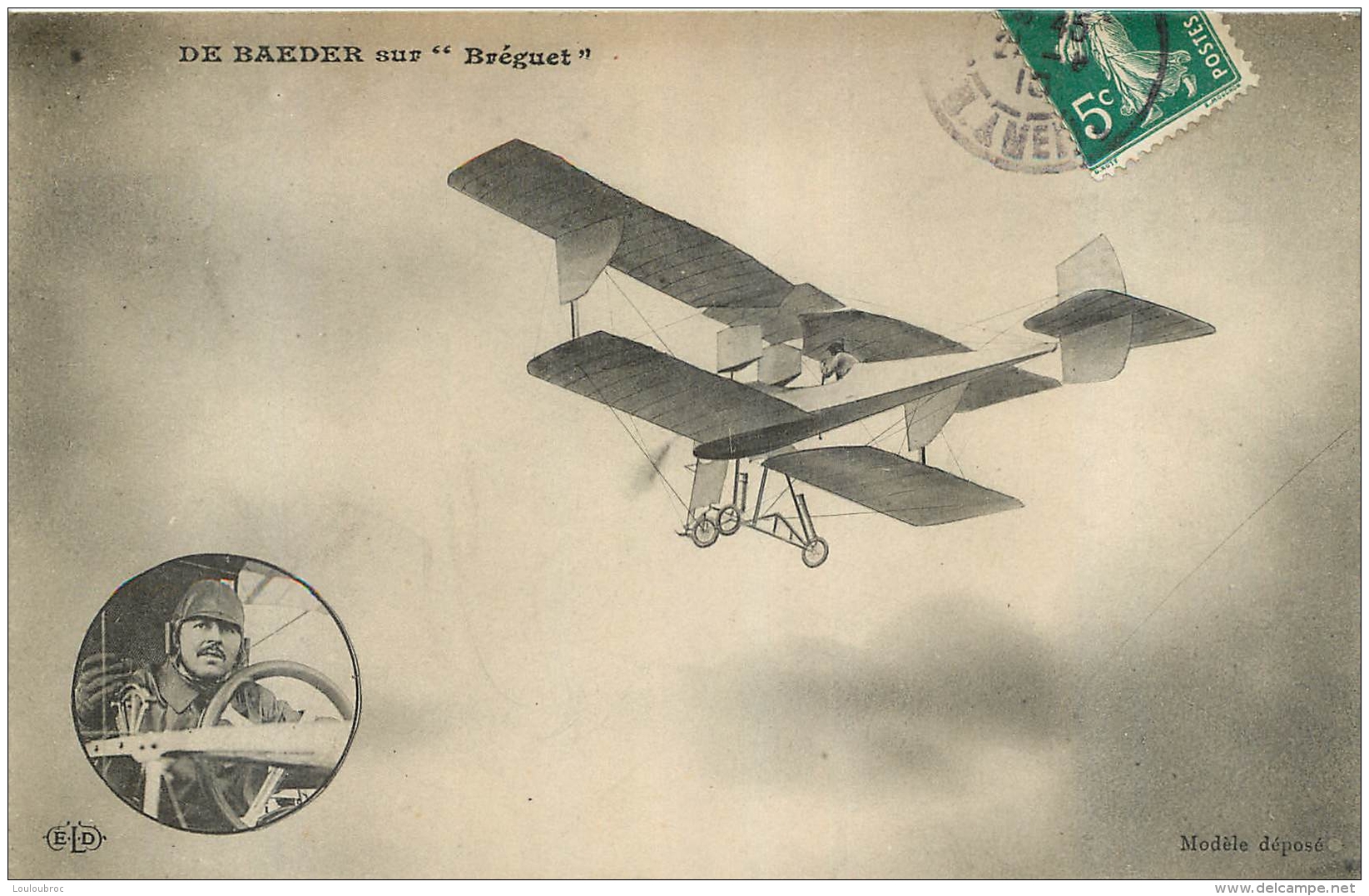 DE BAEDER SUR BREGUET - ....-1914: Précurseurs