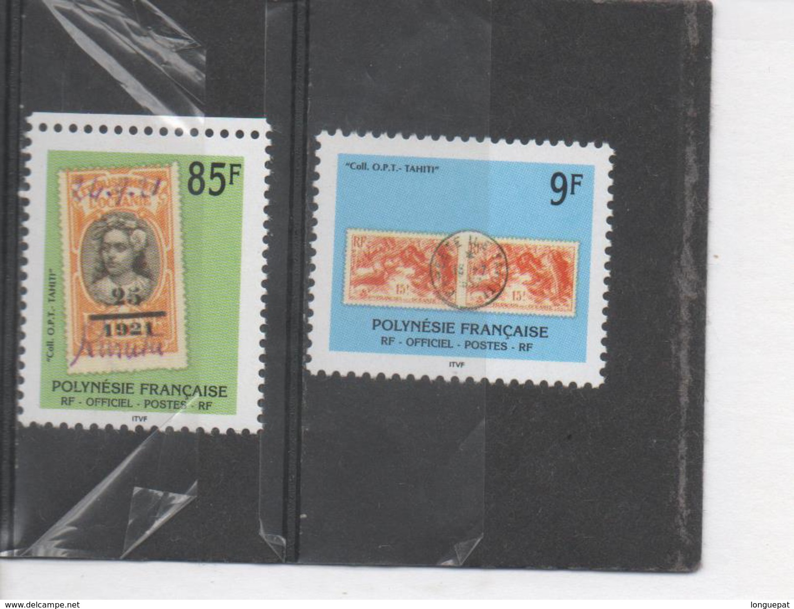 POLYNESIE Frse -  Timbres Et Cachets Sur Timbres - - Officials