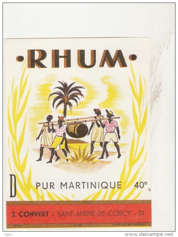 - ETIQUETTE DE RHUM   - 038 - Rhum