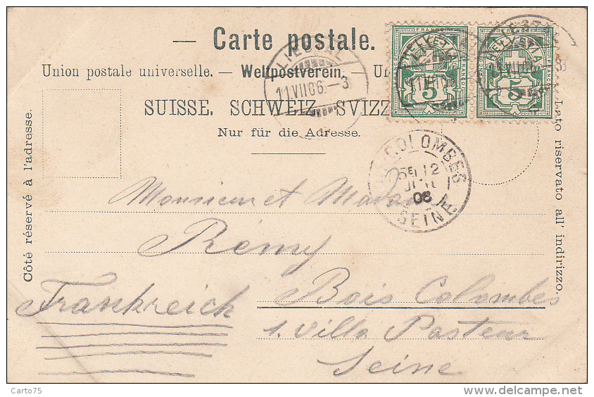 Suisse - Gruss Aus Liestal - Postmarked 1906 - Liestal