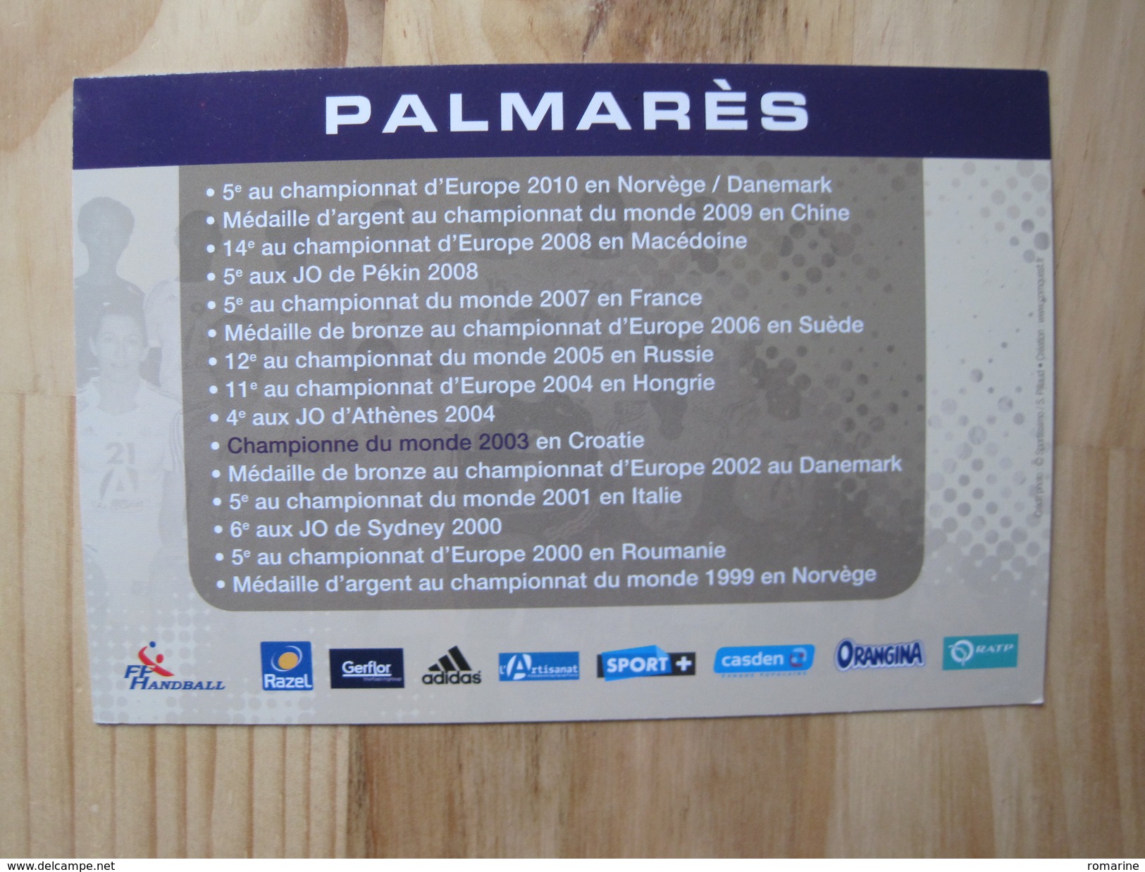 CPM - Handball - Equipe De France Féminine - Pallamano
