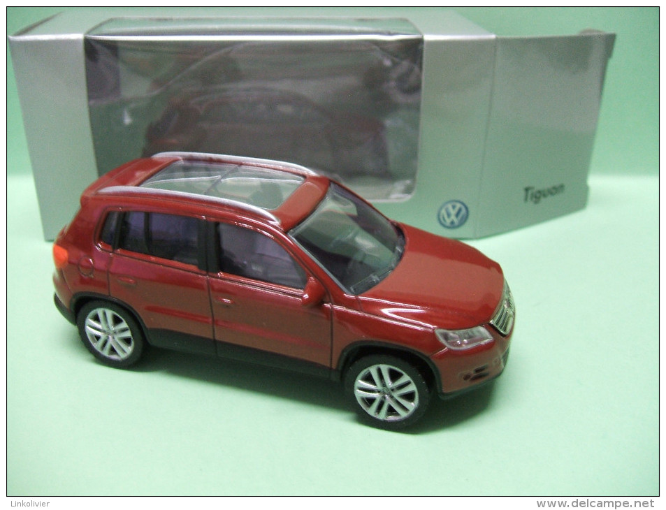 VW Volkswagen TIGUAN Rouge NOREV 1/64 3 Inch - Neuf En Boîte - Norev