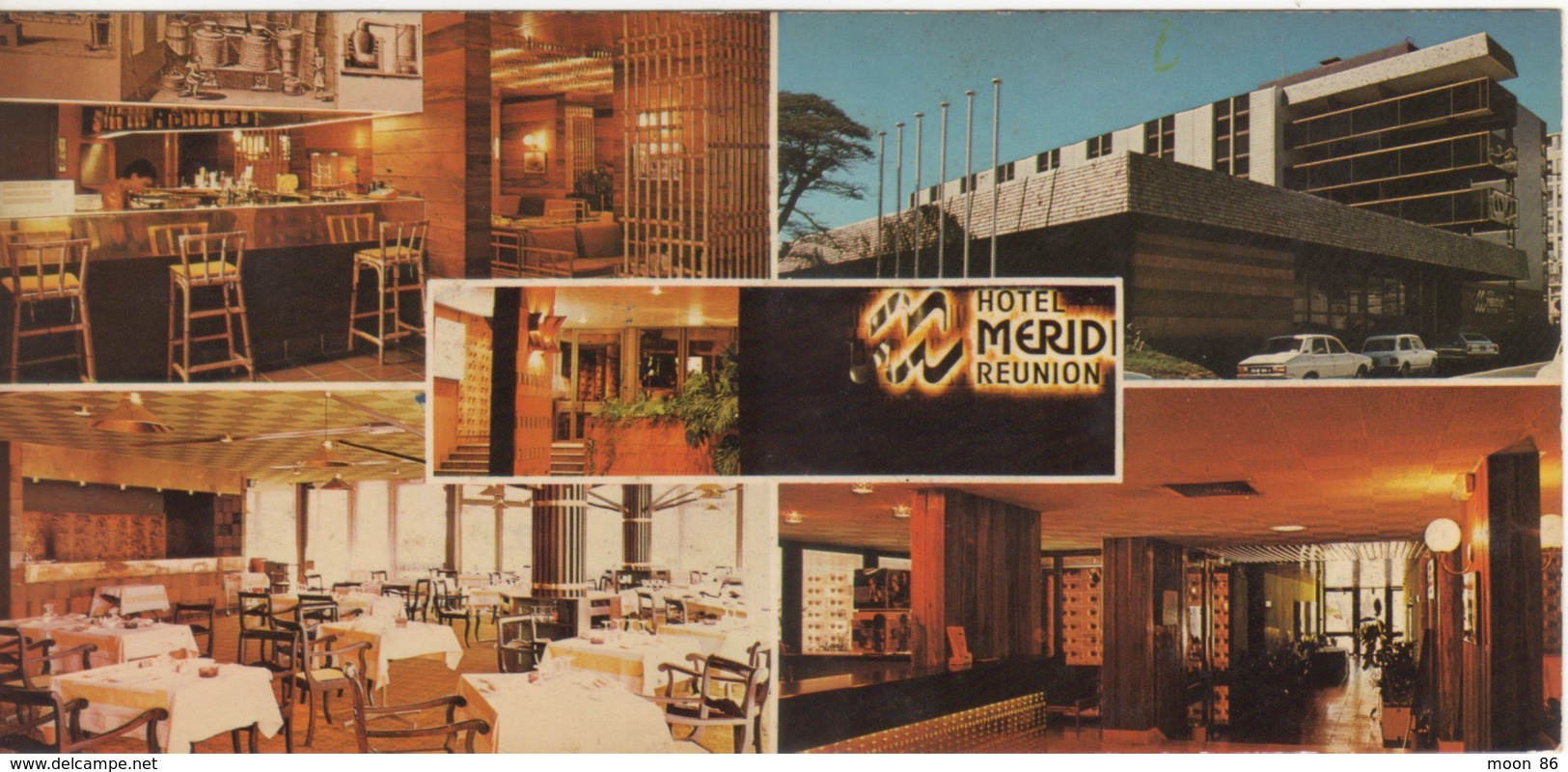 974 -  ILE DE LA REUNION - Carte Postale Illustrée - HOTEL  LE MERIDIEN - BEST WESTERN REUNION A SAINT DENIS - Saint Denis