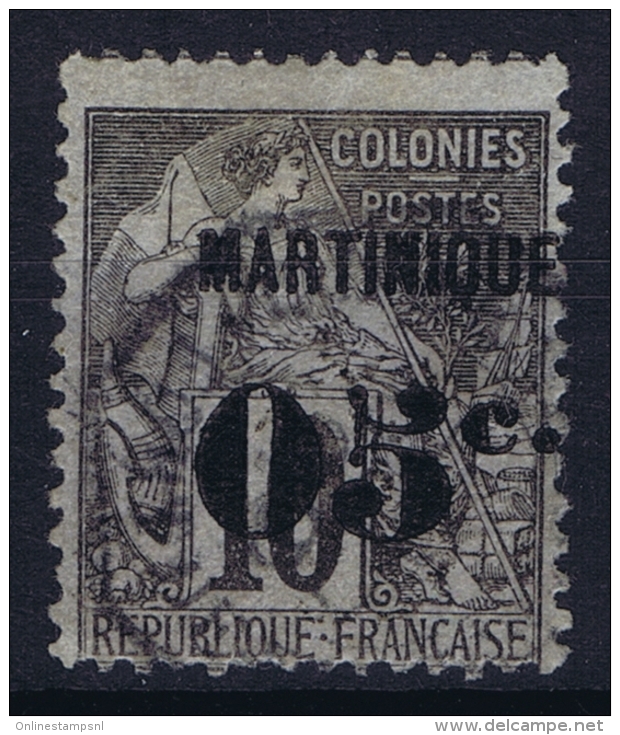 Martinique  Yv Nr Yv Nr 10  Used Obl  1888 - Usati
