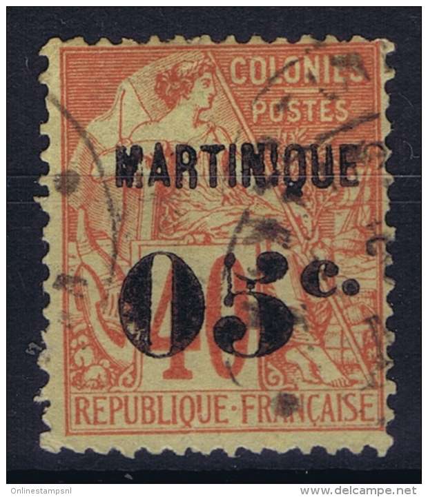 Martinique  Yv Nr Yv Nr 14  Used Obl  1888 - Gebruikt