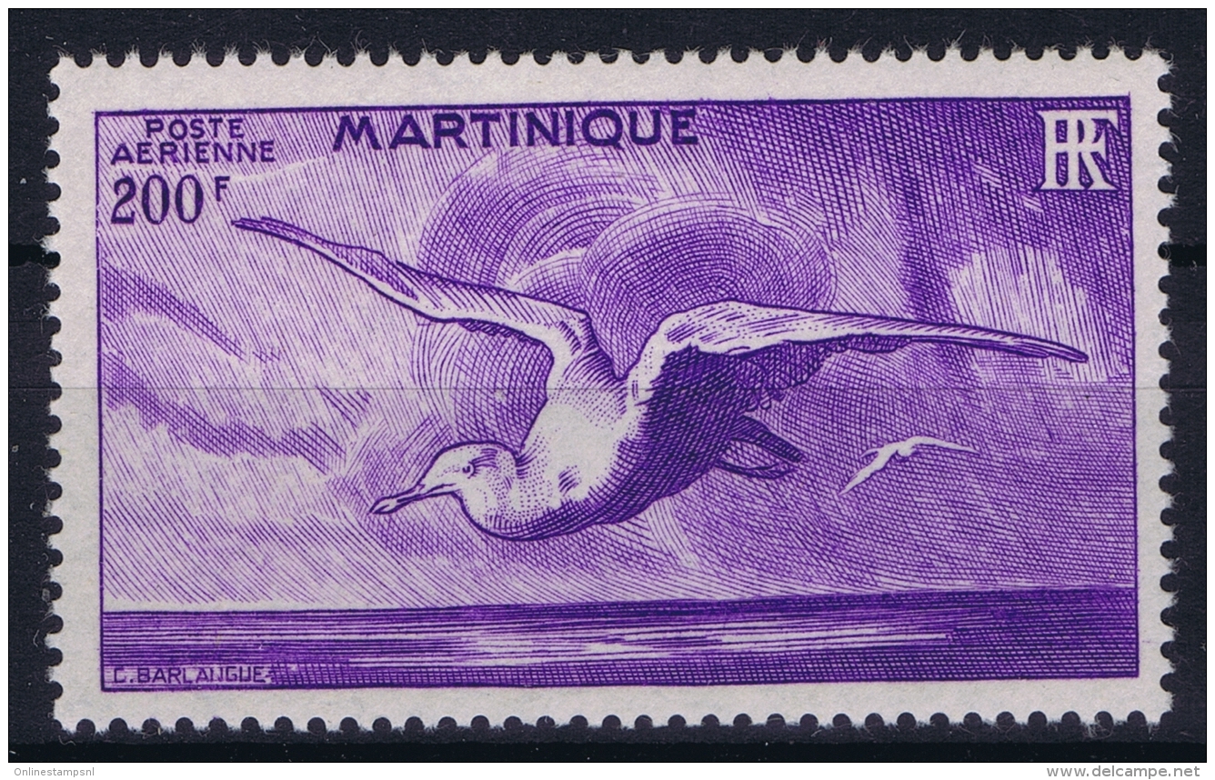 Martinique Yv Nr AE 15  MH/* Falz/ Charniere 1947 - Airmail
