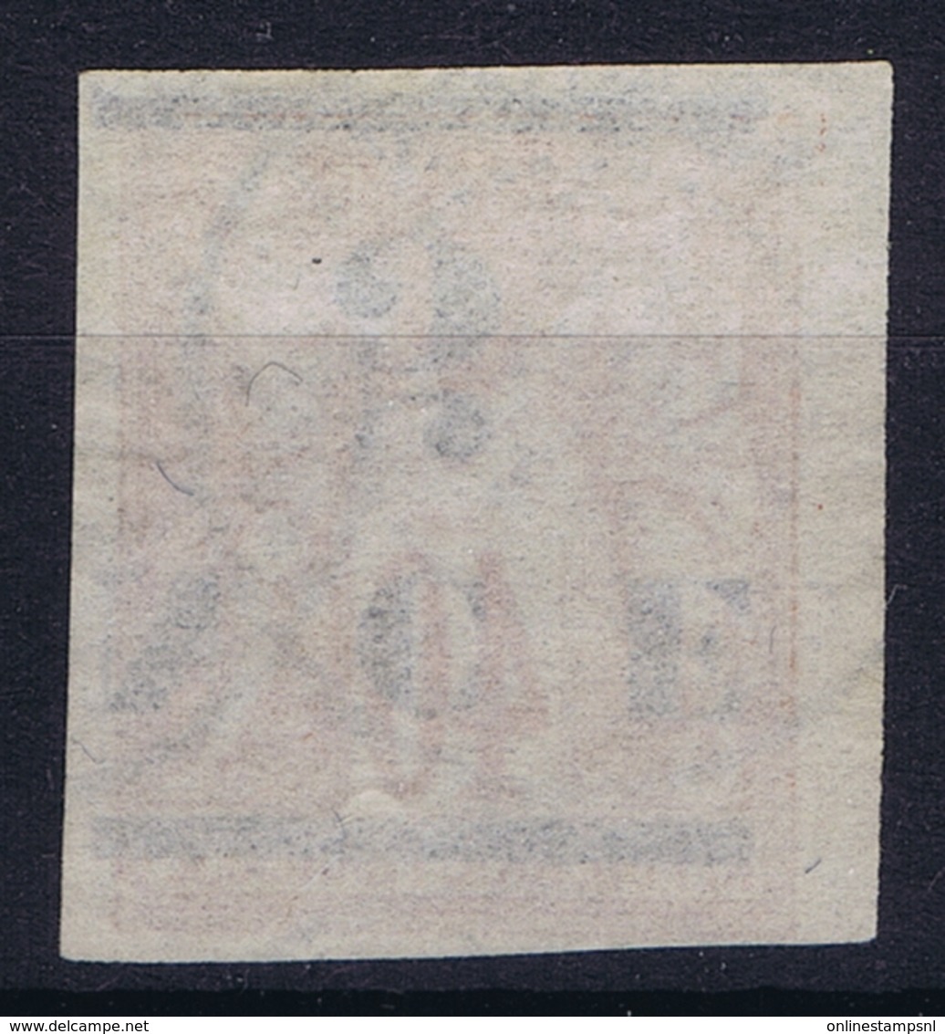 Nouvelle Caledonie  Yv Nr 6a Surcharge Renversée  Obl Used  1891 - Gebraucht