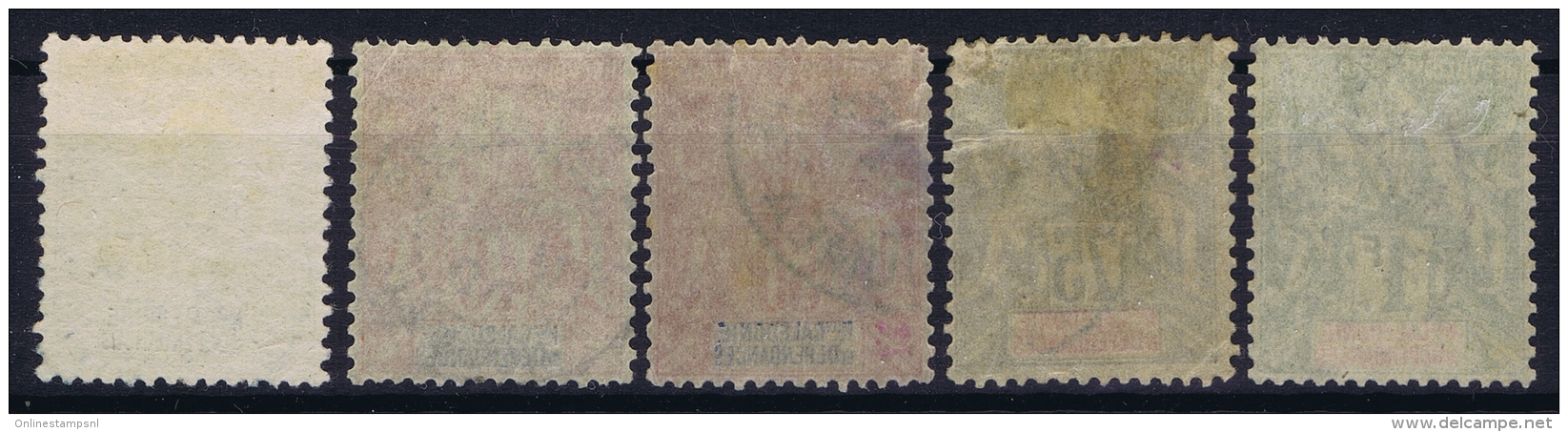 Nouvelle Caledonie  Yv Nr 49 - 53   Obl Used  1892 - Gebruikt