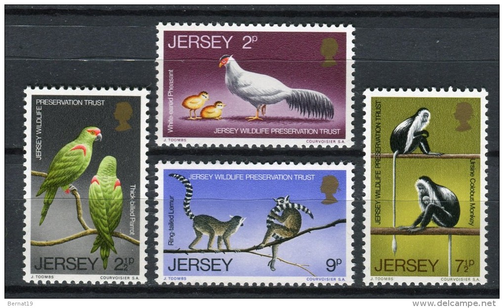 Jersey 1971. Yvert 43-46 ** MNH. - Jersey