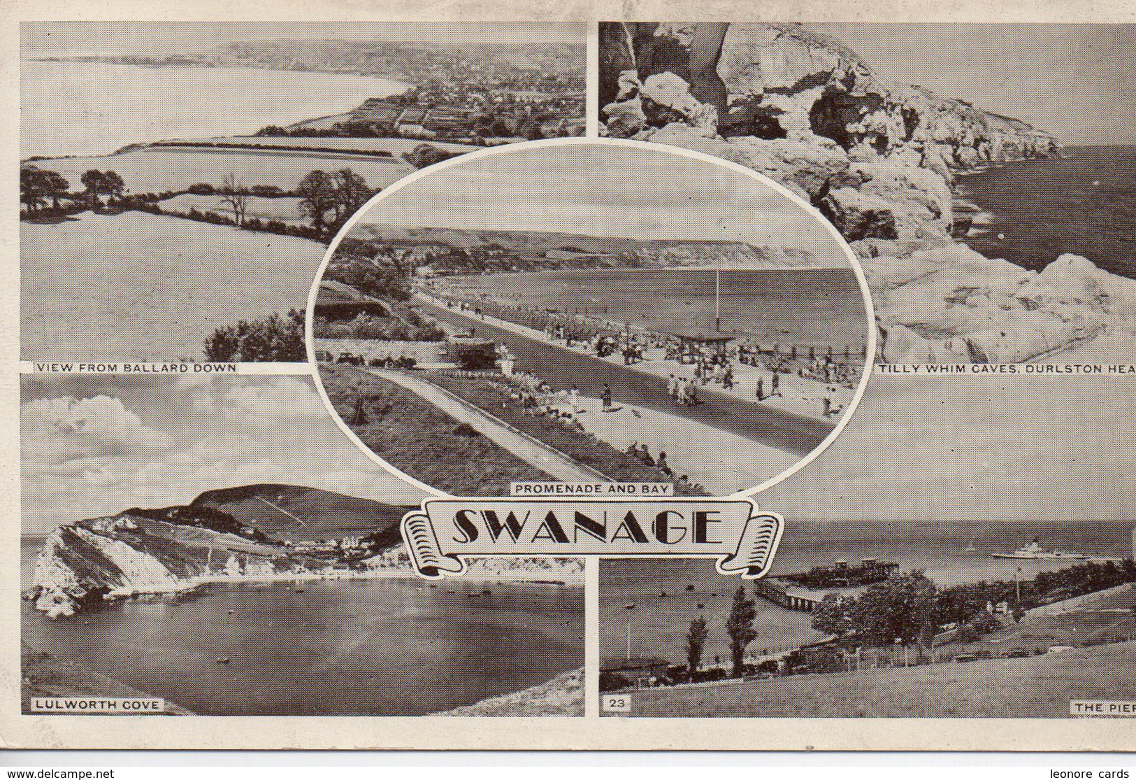 CPA.Royaume - Uni. Swanage.1953.Multi-Vues. - Swanage