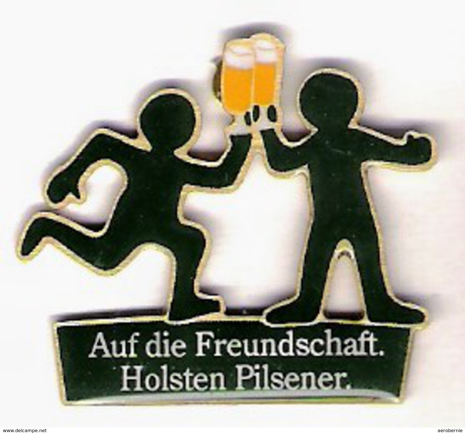 Pin HOLSTEN Pilsner - Auf Die Freundschaft - Bierpins