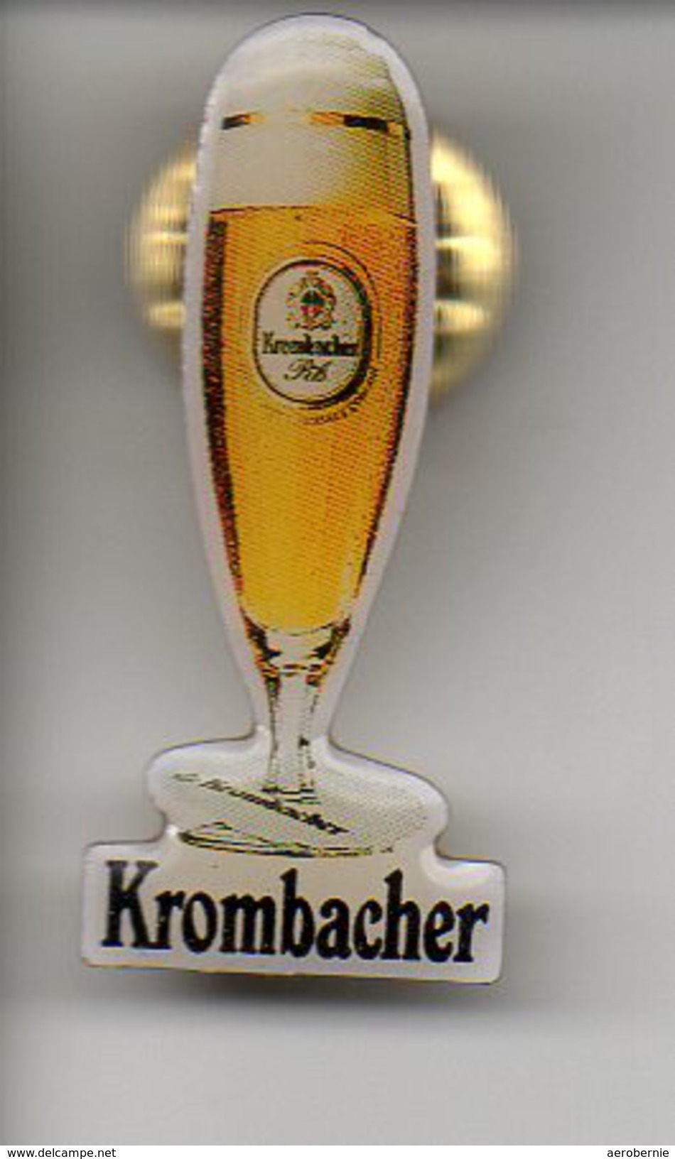 KROMBACHER - Bierglas - Bierpins