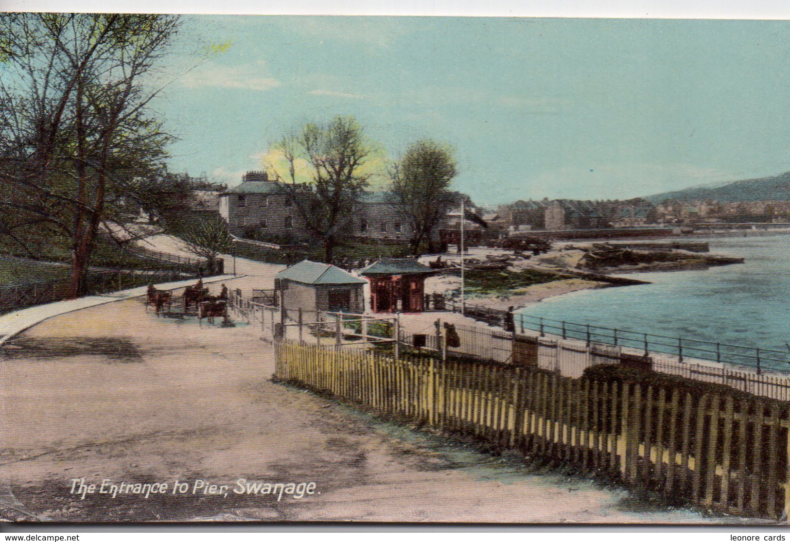 CPA.Royaume-Uni.swanage.The Entrance To Pier. - Swanage