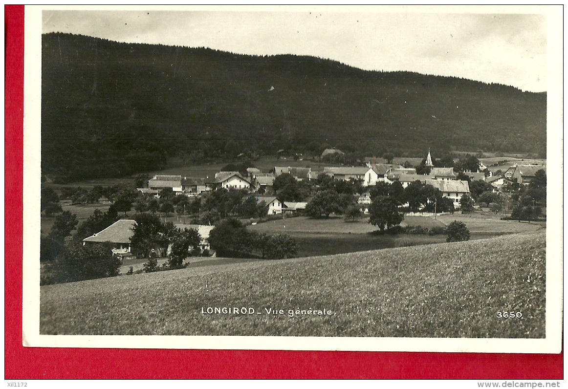 FJB-06  Longirod Vue Générale. Cachet Militaire - Longirod