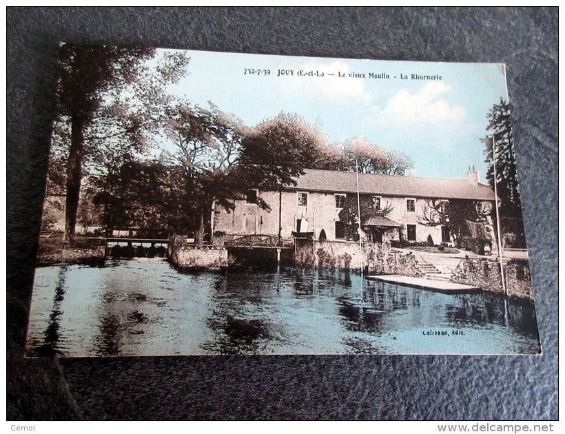 CPA Colorisée - JOUY (28) - Le Vieux Moulin - La Rhurnerie - Jouy