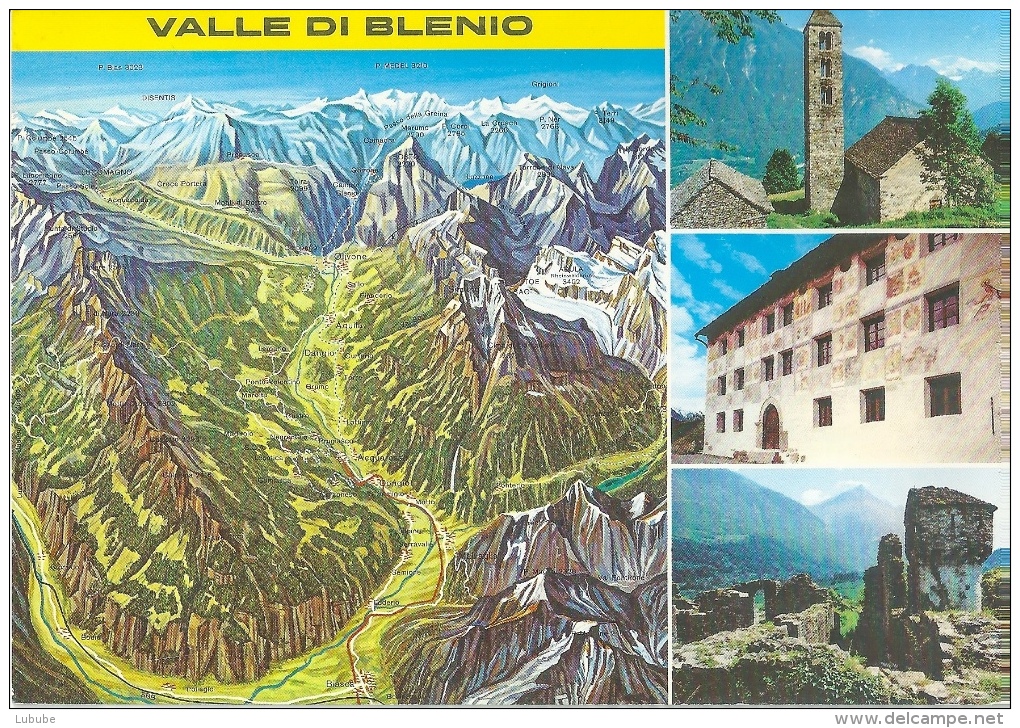 Valle Di Blenio - Panorama, 3 Bilder           Ca. 1980 - Blenio