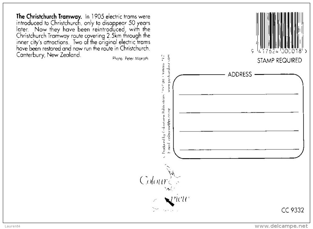 (325) Christchurch - Tramway - Strassenbahnen