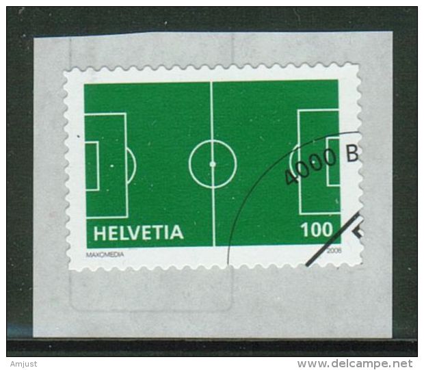 Suisse // Schweiz// Switzerland// 2008  // Terrain De Football , Oblitéré 1er Jour  No. 1264 - Used Stamps