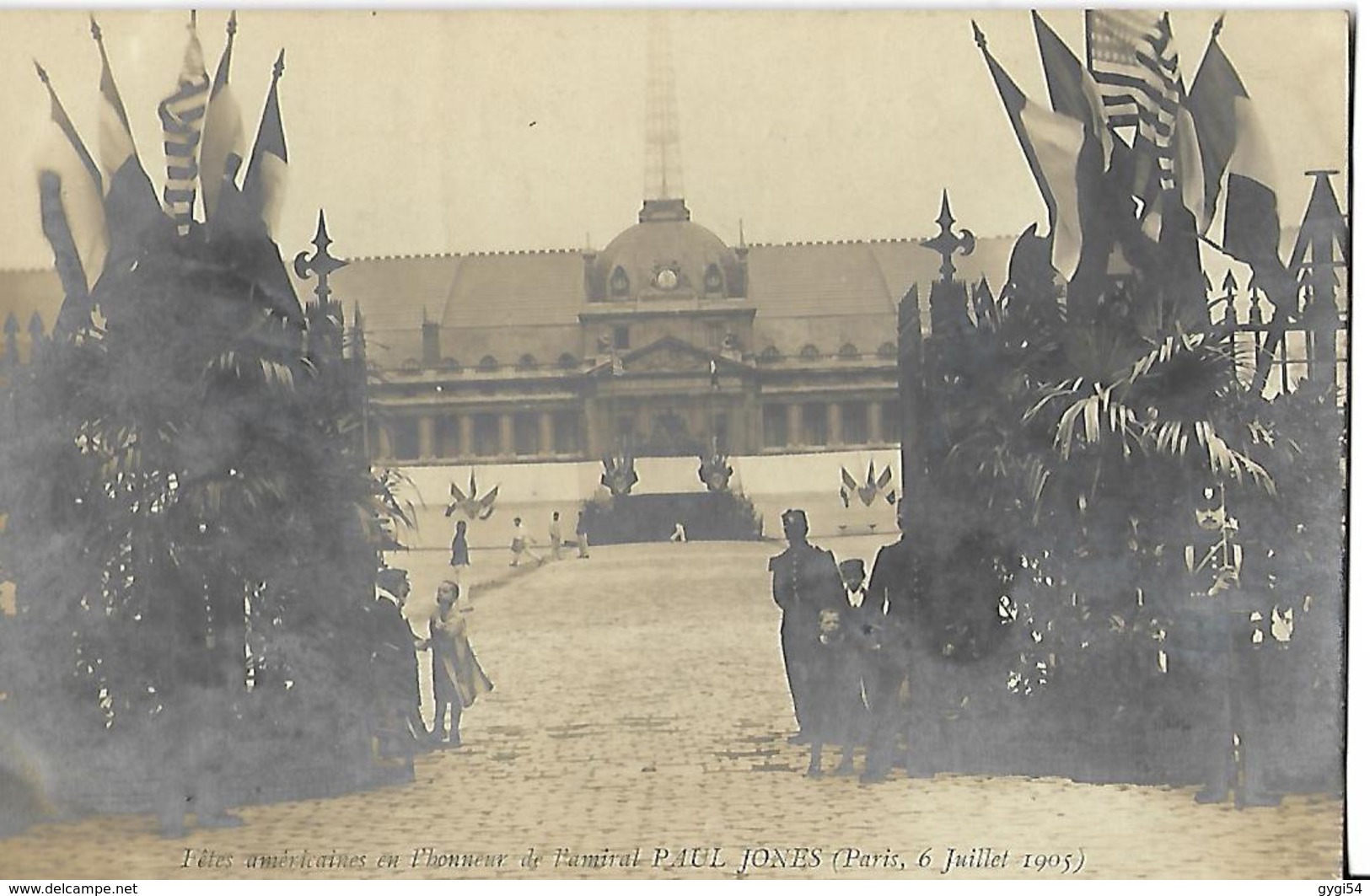 Fêtes Américaines  En L'Honneur De L' Amiral Paul Jones ,06 Juillet 1905 - Empfänge