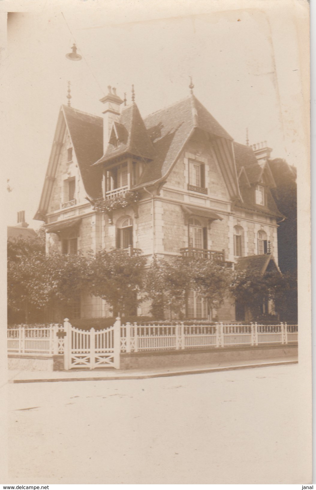 CARTE PHOTO A IDENTIFIER - VILLA A IDENTIFIER - A Identificar