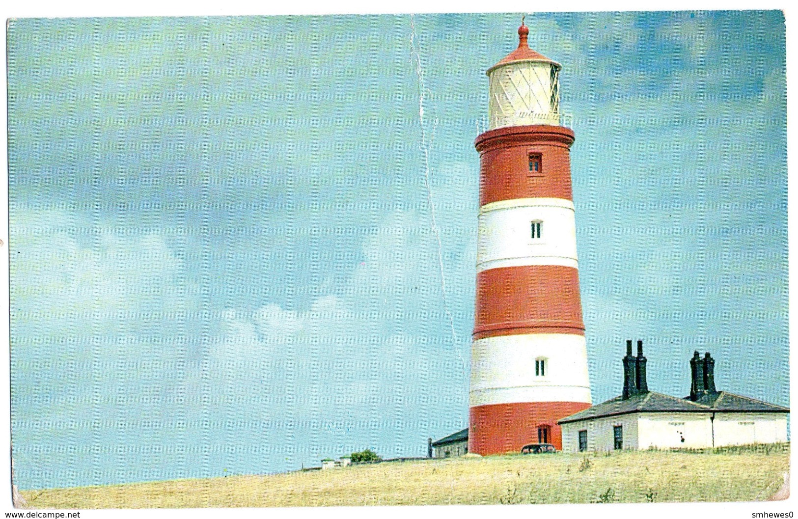 Postcard - Happisburgh High Lighthouse, Norfolk. EJN66 - Lighthouses