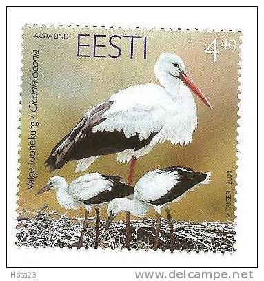 Estonia / Estland - Stork Bird Stamp 2004 MNH - Estland